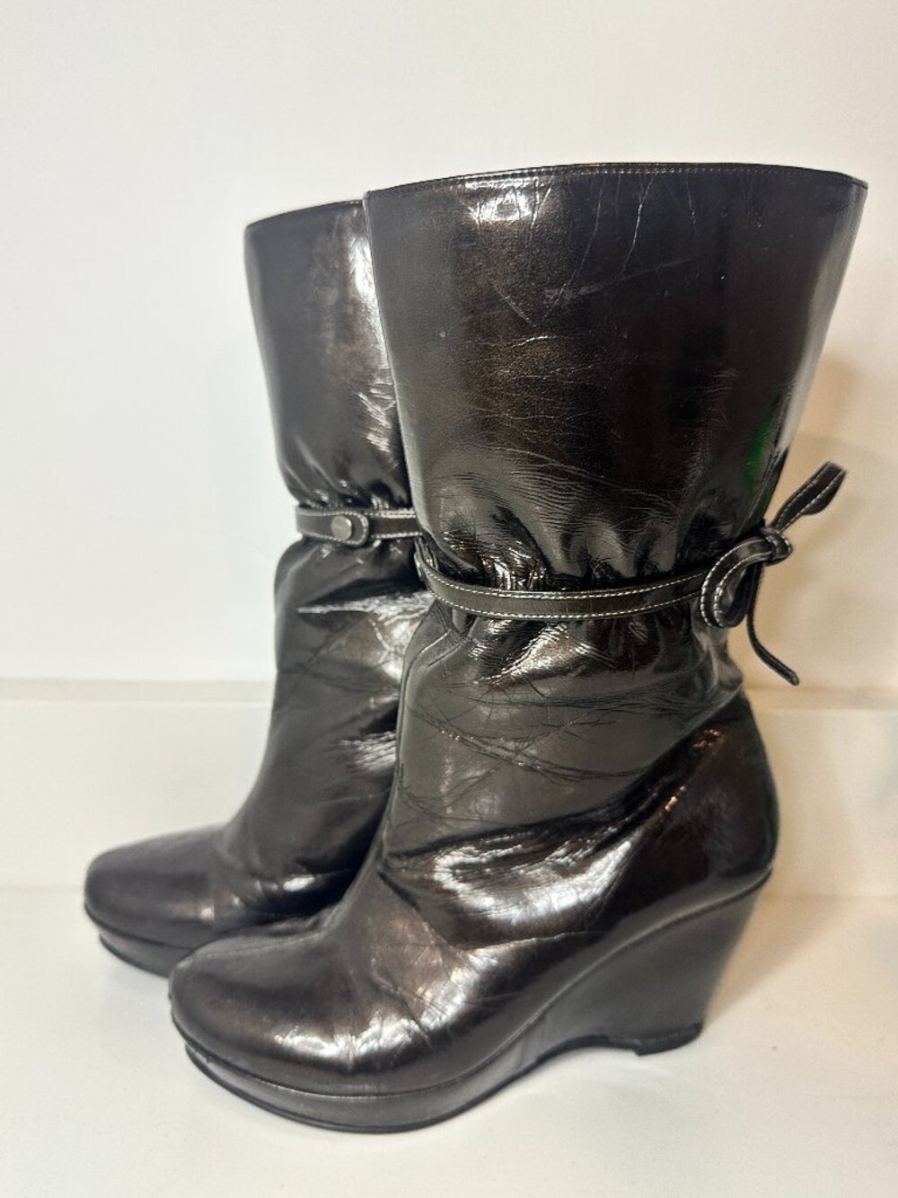 Fresca Ginza Yoshinoya Purple Rain Boots 23cm (US 6)